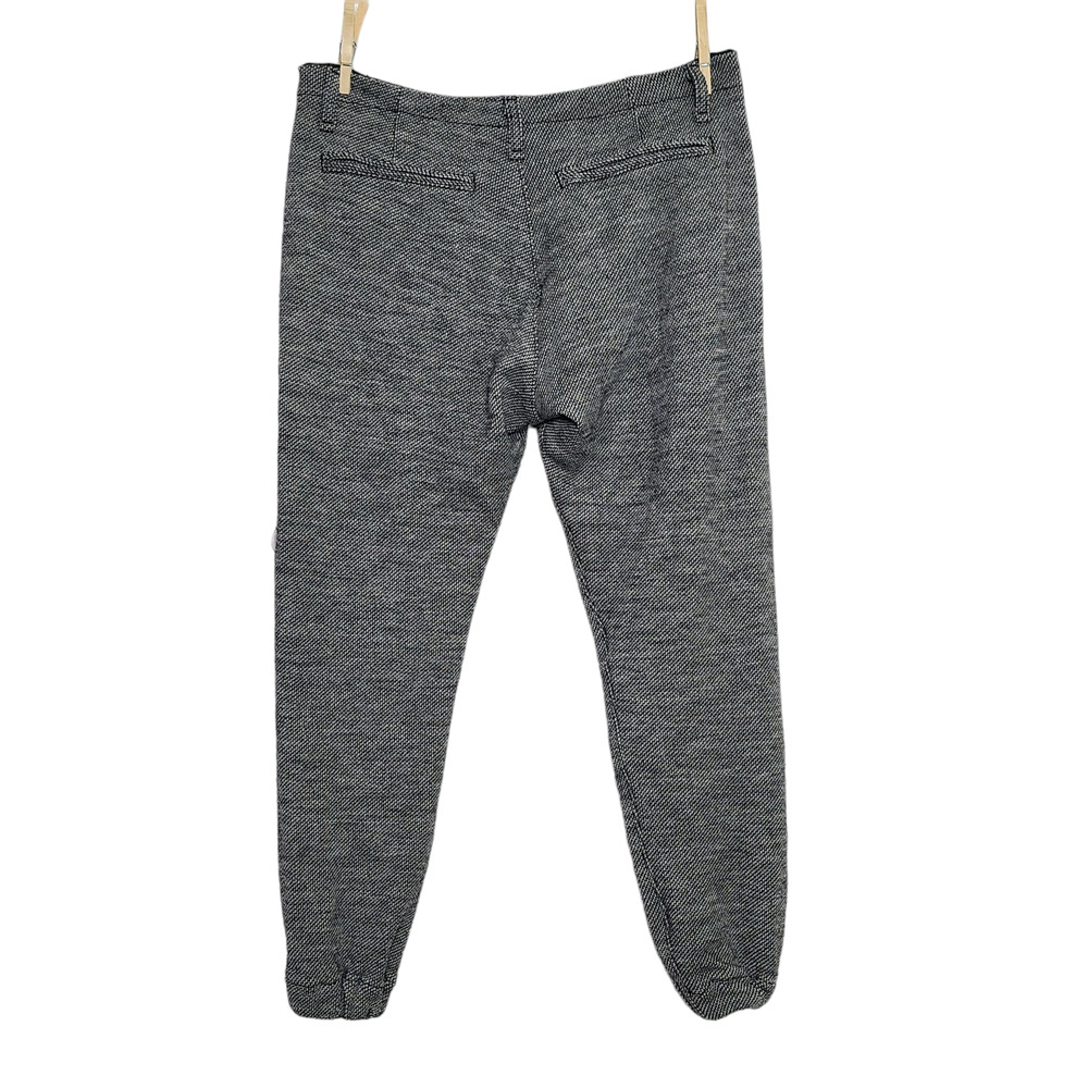 Rag & Bone Pajama Wool Pant Jogger Size 29 Black White Houndstooth